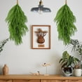 thumbnail image 4 of Norfolk Pine Garland Artificial Hanging Plants Realistic Ferns Decorative Faux Greenery for Home Office Wall Indoor Outdoor Garden Decor A One Size, 4 of 5