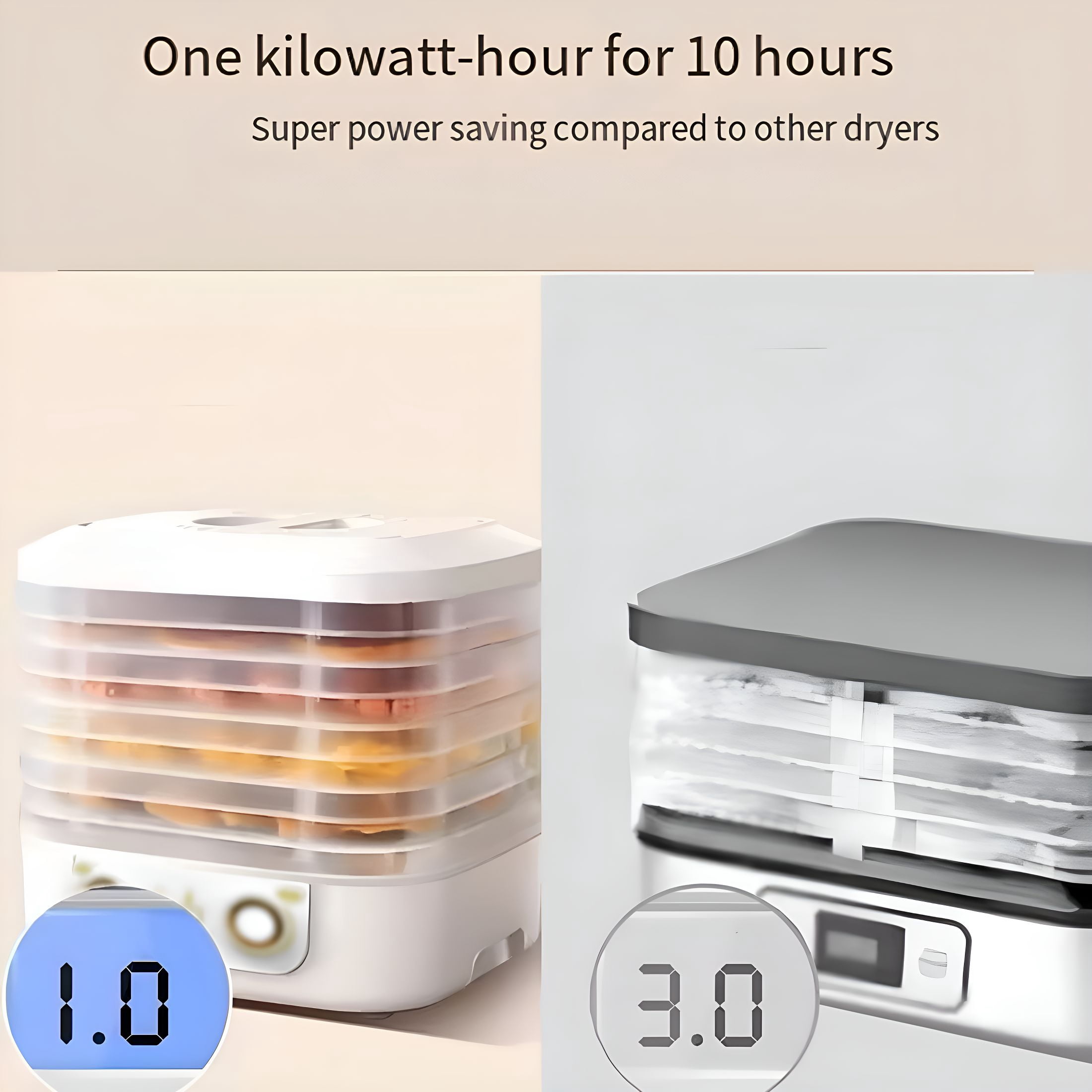 CURYMAY Freeze Dryer Machine for Home for Candy & Snacks Dryer Machine 5 Trays Home Freeze Dryer for Food Preservation