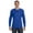 DEEP ROYAL, variant on Mens 6.1 oz. Tagless ComfortSoft Long-Sleeve T-Shirt 5586 (5 PACK)