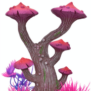 Komodo Aquarium Decor Pink Mushroom