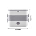thumbnail image 3 of SMihono Kitchen Organizers and Storage Thermal Insulation Of Electric Lunch Box Can Be Into Electric Heating, Self Heating, Cooking, And Portable For Office Workers Kitchen Gadgets Must Have 2023, 3 of 9