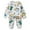 Multicolour, variant on HCNTES Cute Toddler Boy Loungewear Teddy Bear Graphic Pajamas 2-Piece Set for Naptime