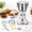 550g, variant on 750g Grain Mill 304 Stainless Steel Spiceer 2800w High-speedmercial Flour Superfine For Home
