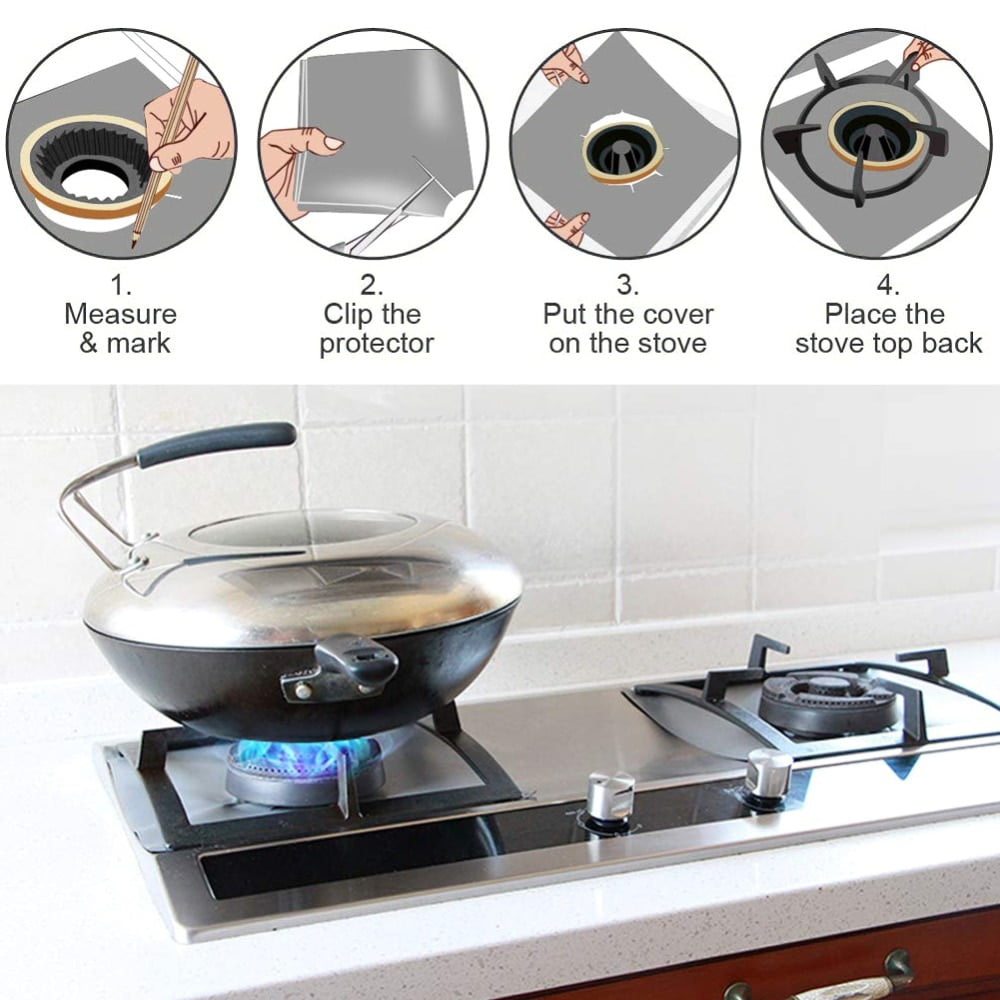 Easy Clean Aluminum Covered Jumbo Cooker/Skillet with Helper Handle Stove  cover stovetop Protector cocina gas Cookware set Gas s - AliExpress