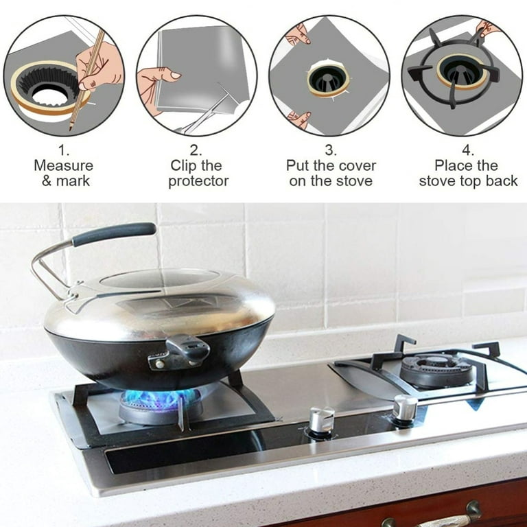 Silicone Pad Easy to Clean Stove Top Cover High Temperature