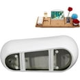 thumbnail image 4 of 67" Streamline B-316-90-BBR Soaking Freestanding Tub and Tray With Internal Drain in Brushed Brass, 4 of 7