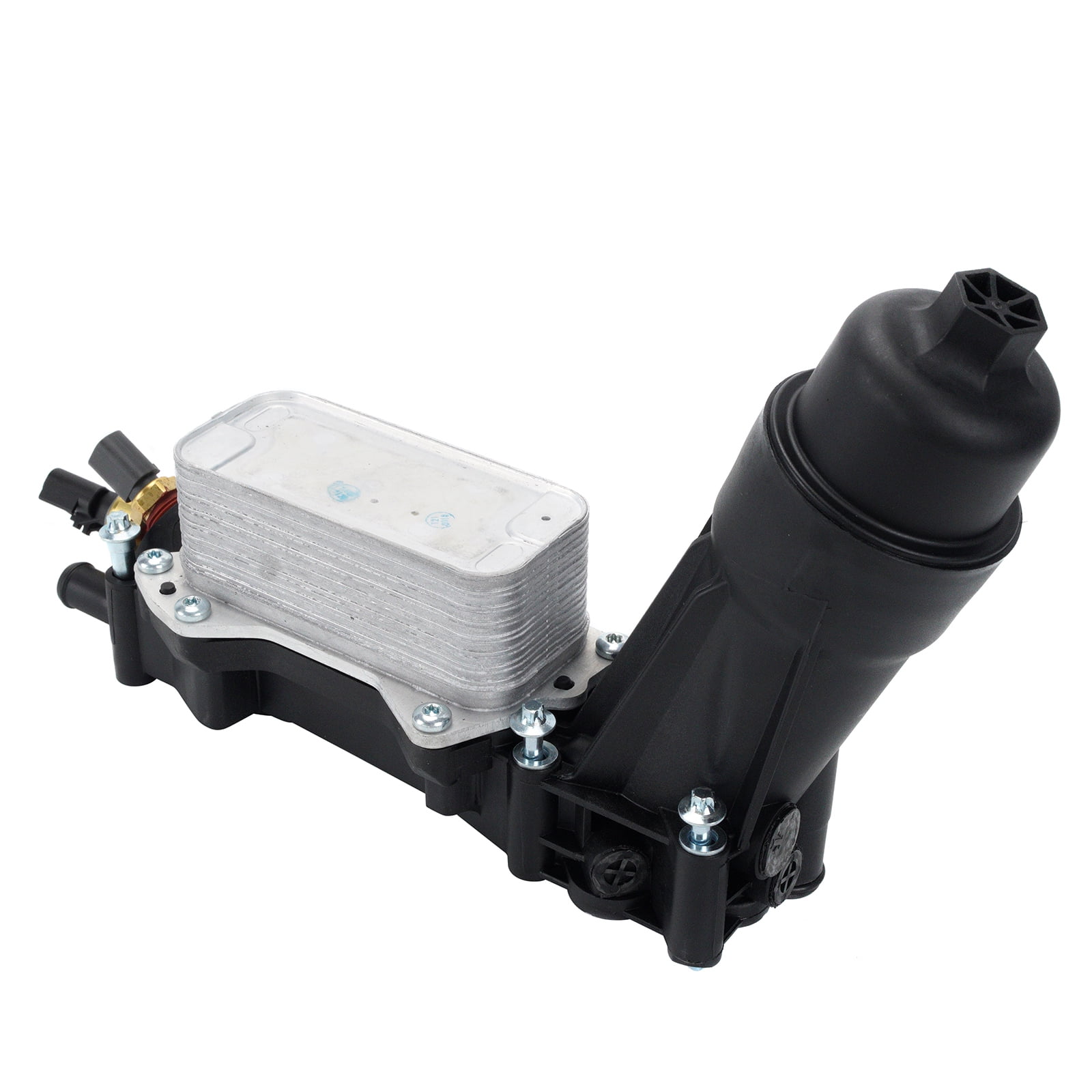 MOCA AUTOPARTS Oil Cooler Filter Housing Fit for 2014-2017 Chrysler 300 & 2014-2018 Dodge Challenger & 2014-2017 Jeep Cherokee