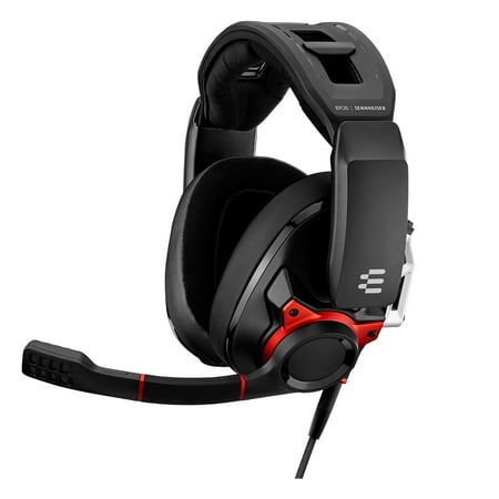 UPC: 0840064400459 | EPOS Audio GSP 600 Closed Acoustic Gaming Headset (Black/Red)