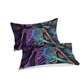 thumbnail image 2 of 2/3pcs Bedding Set Skull Comforter Cover Pillowcase Teen Adult Unique Design Bedroom Decor,Twin (68"x86"), 2 of 6
