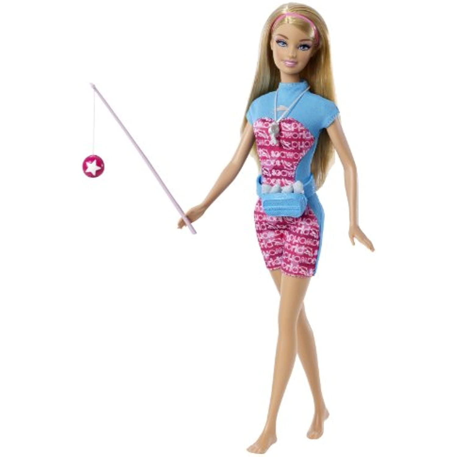 Barbie(バービー) I can be...SeaWorld Wildlife Rescuer ドール 人形 フィギュア Barbie I Can Be Sea World Trainer Playset -