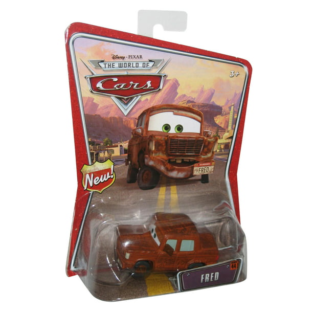 Disney Pixar World Of Cars Fred Mattel Die Cast Toy Car New Blister Version Walmart Com