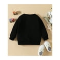 thumbnail image 4 of Bagilaanoe Toddler Baby Girl Valentine's Day Sweatshirt Long Sleeve Letter Print Pullover 6M 12M 18M 24M 3T 4T Kids Loose Tee Tops, 4 of 8