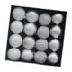 thumbnail image 4 of 16 Adornos Navideños de Bolas, Bolas, Adornos Colgantes para Árbol de Navidad DIY Plata, 4 of 9