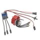 thumbnail image 5 of Kit ESC de caja de cambios con motor sin escobillas, controlador de velocidad eléctrico para reparación de coches RC 1/12 Rojo SM30, 5 of 9
