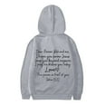 thumbnail image 4 of Girls Hoodie Long Sleeve Soft Sweatshirt Graphic Hoody Cute Pullovers Top Clothes for Kids Grey 5-6 Years, 4 of 4