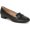 Black Tumble, variant on LifeStride Womens Catalina Faux Leather Buckle Loafer Heels