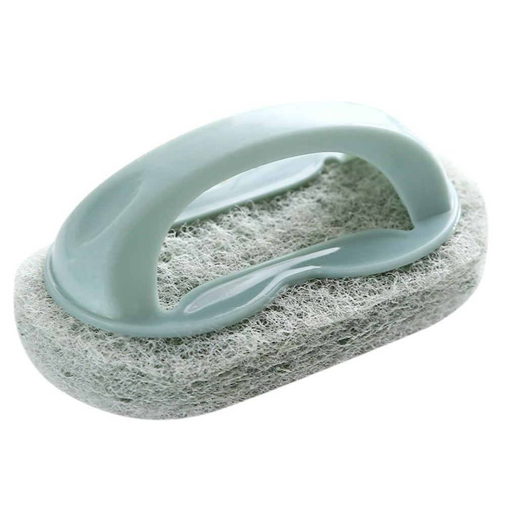 Cleaning Bathtub Brush Handle Bathroom Tile Cleaner Kitchen Sponge