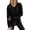 40# Black, variant on Scalloped Sweatshirt Womens Oversized V-neck Sweatshirts Pullover Fall Tops Loose Fit Soft Comfort Lightweight Long Sleeve Athletic Daily Trendy Beige M