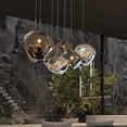 thumbnail image 3 of Lámpara colgante de lava moderna, creativa, para bar, escritorio, villa, dúplex, sala de estar, comedor, escalera, luz colgante, 3 of 5
