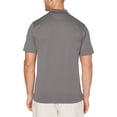 thumbnail image 2 of Cubavera Men's Essential Textured Performance Polo Shirt, Sleet, Medium, 2 of 2