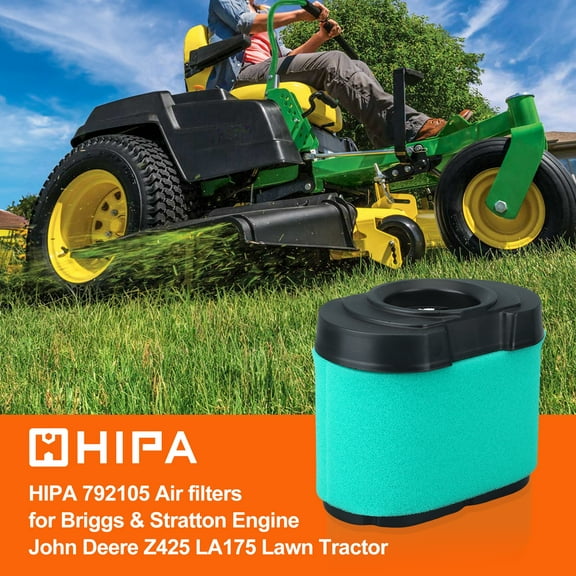 HIPA Extended Life Series 2 Pack of Air Filter Compatible with 792105 276890 4163205 4163206 44H777 Foam Pre-cleaner (Pack of 2)