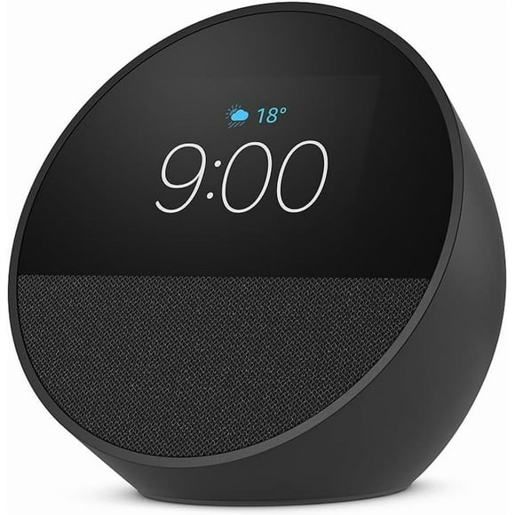 Bocina Asistente de Voz Echo Spot Alexa BV84J9 Negro