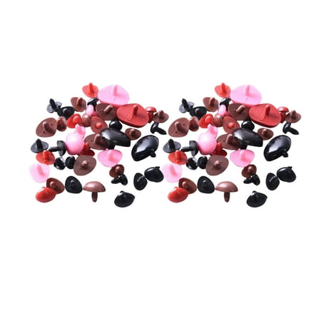 

Noses Safety Stuffed Doll Diy Animals Plastic Crafts Crochet Toys Pink Black Craft Animal Making Accessories