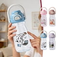 thumbnail image 6 of JHyouerji Water Bottle Sky Blue 700ml Cute Water Bottles with Straw and Leak Proof Locking Lid,Plastic Water Bottle for Adults Travel Outdoor Sports, 6 of 6