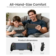 Joypad for Switch Controller, Wireless Switch Pro Controller for Switch / Switch OLED with Ergonomically, Programmable