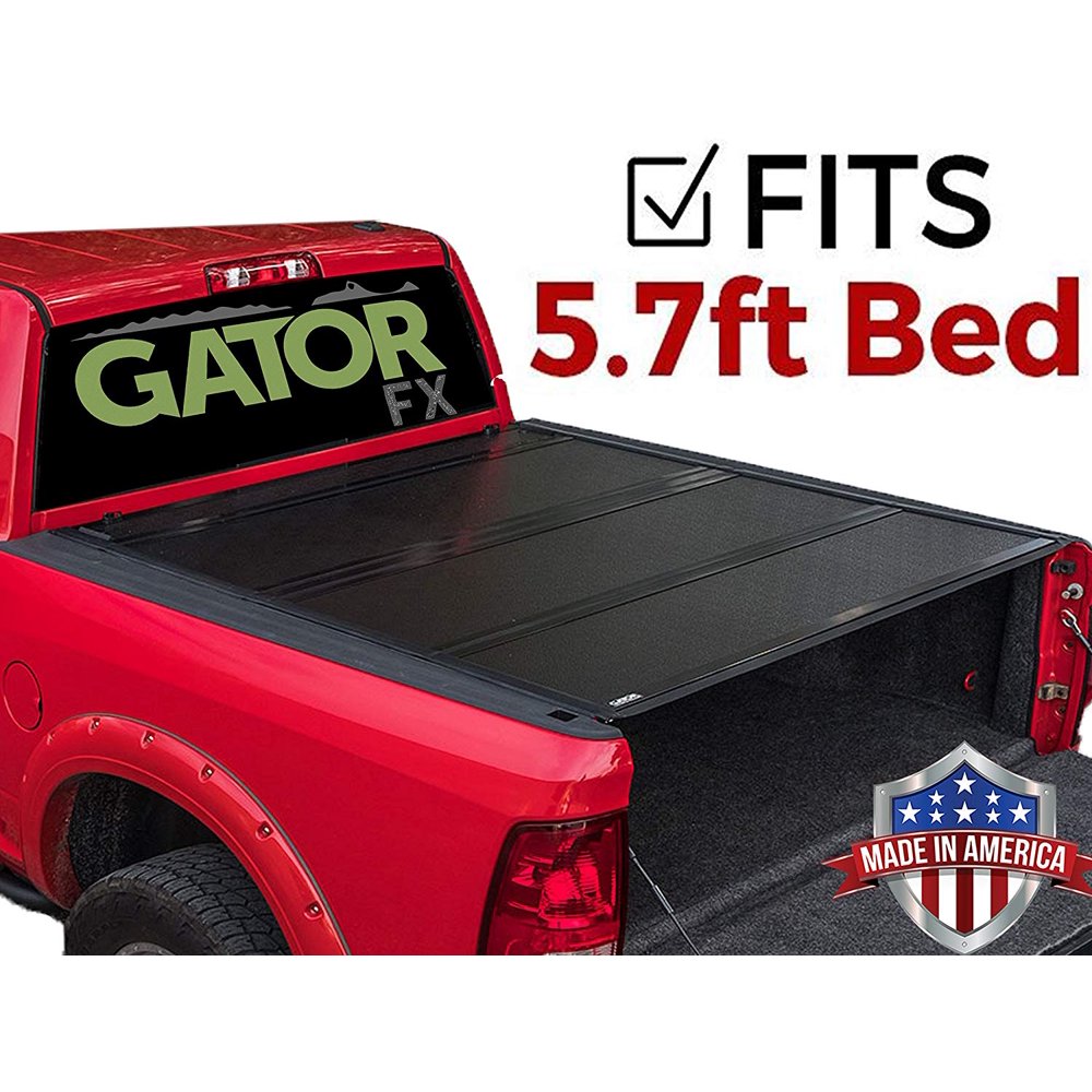 Gator FX (fits) 2019 Dodge Ram 5.7 FT No Rambox Hard Folding Tonneau