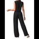 thumbnail image 3 of Conjuntos de 2 Piezas para Mujer: Chaleco de , Conjuntos Casuales Elegantes, Pantalones de Pierna , Trajes. Negro XL, 3 of 7