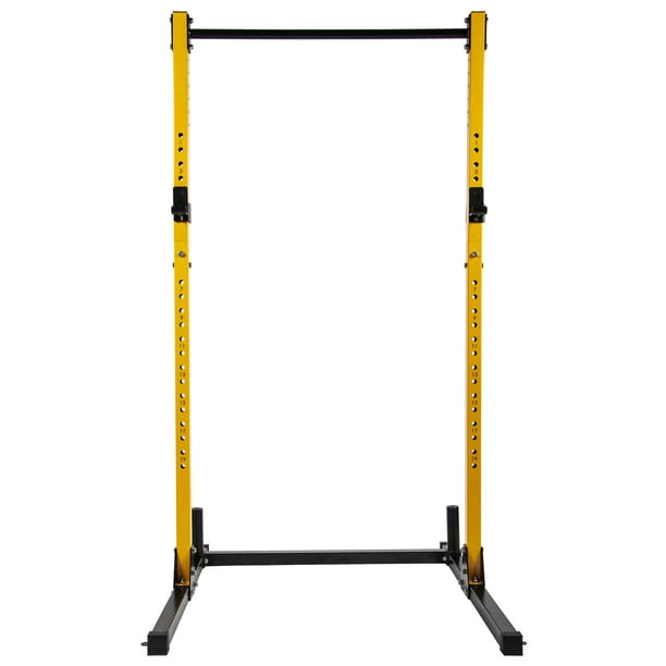 Everyday Essentials MultiFunction Adjustable Power Rack Exercise Squat