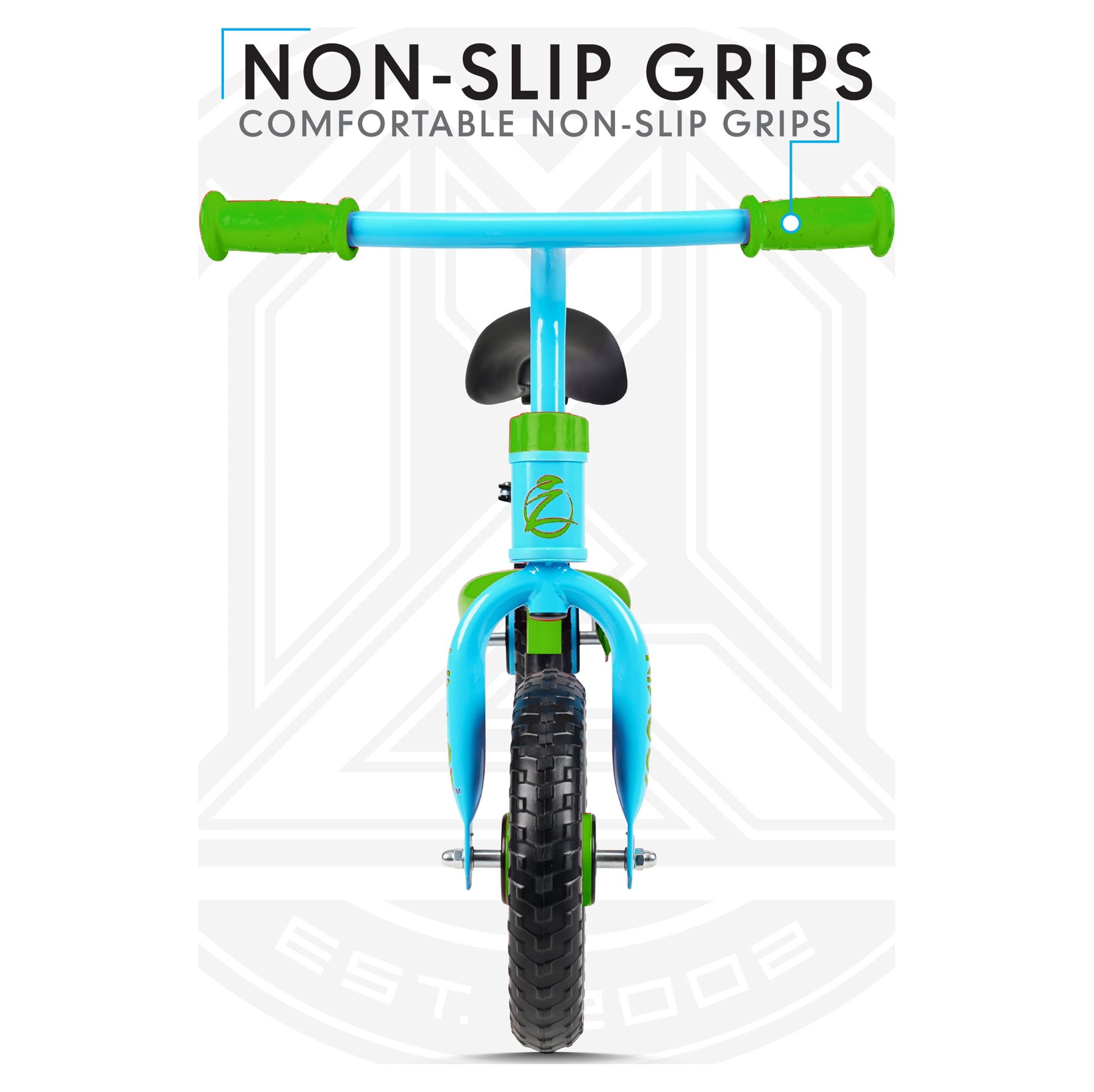 Zycom 10-inch Toddlers Balance Bike Adjustable Helmet Airless Wheels Lightweight Training Bike Blue - image 6 of 12