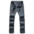 thumbnail image 1 of Zszcpp Work Pants Men Zipper Hiking Breathable Soft Outdoor Functional Detachable Quick Drying Belt Trousers Casual Trouser, 1 of 2