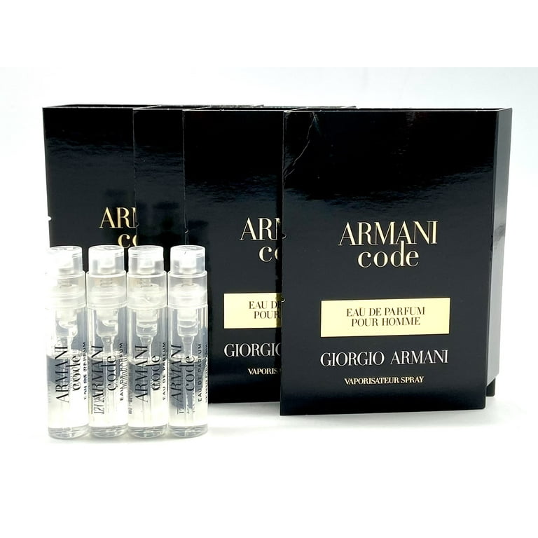 Armani Code by Giorgio Armani for Men 1.2 mL / 0.04 oz Eau de Parfum Spray Vial PACK OF - Walmart.com