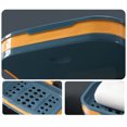 thumbnail image 2 of CSChome Soap Holder Wall mounted Draining Rack: Double Layer Drawer Design Bathroom Organizer with Quick Drainage, 2 of 6