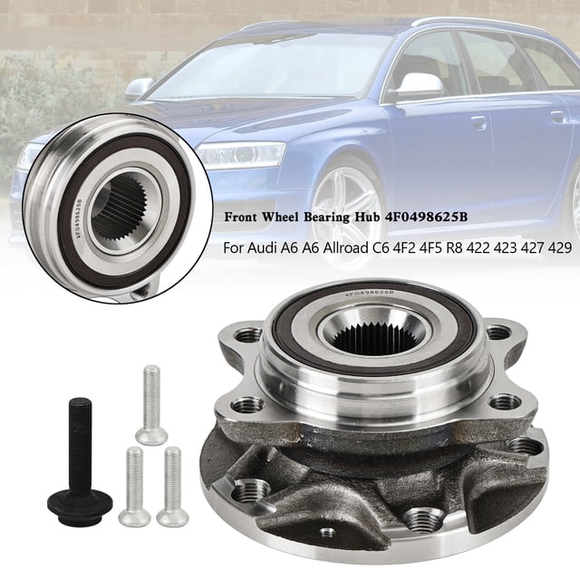 Moyeu de Roulement avant 4F0498625B pour Audi A6 A6 Allroad C6 4F2 4F5 R8 422 423
