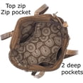thumbnail image 7 of American West Women's Handbag Genuine Leather Tote Hand Tooled Stylish Every Day Purse, 7 of 7