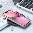 thumbnail image 6 of Liquid Silicone Case for iPhone 13 Mini (5.4''), [Scratch-Resistant, Anti-Fingerprint, Shockproof] Protective Slim Phone Case, 4-Layer Cover with Microfiber Lining, Silky-Soft Touch, Pink, 6 of 14