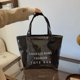thumbnail image 5 of Bag Hobo Shoulder Women PVC Impresión Gran Capacidad Bolsillo para Compras Viajes, 5 of 9
