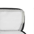 thumbnail image 2 of Pencil Case Multipurpose Large Capacity Pencil Bag Portable Canvas Pencil Pouch for School Office Library Black, 2 of 3