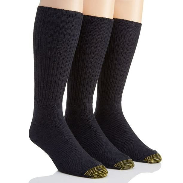 GOLDTOE Men's Gold Toe 633S Heritage Cotton Fluffies Crew Socks 3