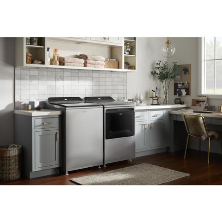 Whirlpool - 7.4 Cu. Ft. Gas Dryer with AccuDry Sensor Drying System - Chrome shadow