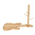 thumbnail image 2 of Key Storage Tray, Jewelry Key Storage Rack Exquisite Sturdy Guitar Shaped Base  For Bedroom, 2 of 8