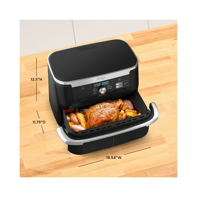Ninja Foodi DualZone FlexBasket Air Fryer, 11-qt MegaZone, Family