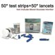 thumbnail image 2 of Best Seller 2023 Blood Glucose Monitor Diabetes Testing Kit Blood Sugar Meter With Test Strips, 2 of 5