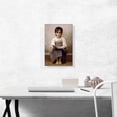 thumbnail image 2 of ARTCANVAS The Difficult Lesson 1884 Canvas Art Print by William-Adolphe Bouguereau - Size: 18" x 12" (1.50" Deep), 2 of 9