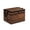 13.8 x 9.8 x 9.8 in, variant on QISIWOLE Foldable Storage Bin with Imitation Wooden Box Pattern & Lid Handle, 13.8 x 9.8 x 9.8 in Non-woven Fabric Storage Box, for Clothes Toys Bedroom Living Room Organization