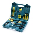 thumbnail image 4 of Large 16Pcs Household Hardware Hand Tool Set Hardware Toolbox Vehicle Emergency Kit Vehicle Emergency Toolbox, 4 of 8