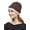 Brown, variant on 2 Tone Stripe Knit Beanie, Brown/Beige